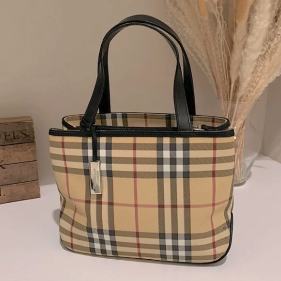 Vintage Burberry Tote Bags